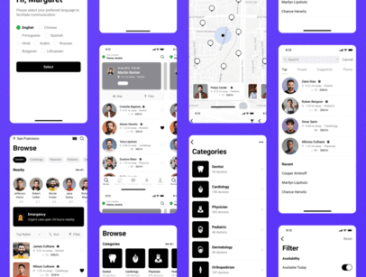 UI Kit для медицинских приложений и сервисов