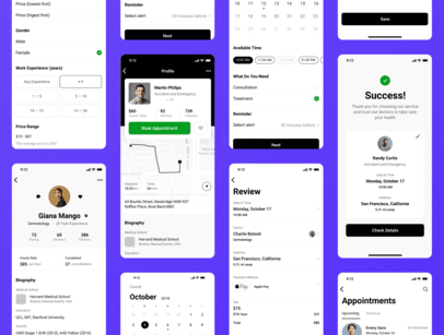 UI Kit для медицинских приложений и сервисов