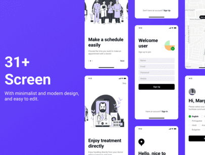 UI Kit для медицинских приложений и сервисов