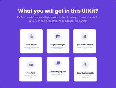 Таск менеджмент UI Kit для создания приложения