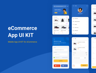 Бесплатный UI KIT интернет-магазина